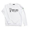 【rough&swell】COUNTRY CLUB SWEAT WHITE（ROU-RSM25201）