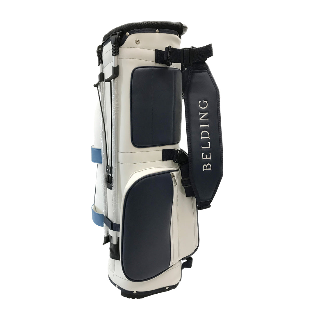 【BELDING】サンバード 2.0 スタンドバッグ（8.5インチ）ネイビー・エスプリ／ホワイト・エスプリ   (model : HBCB-850159)