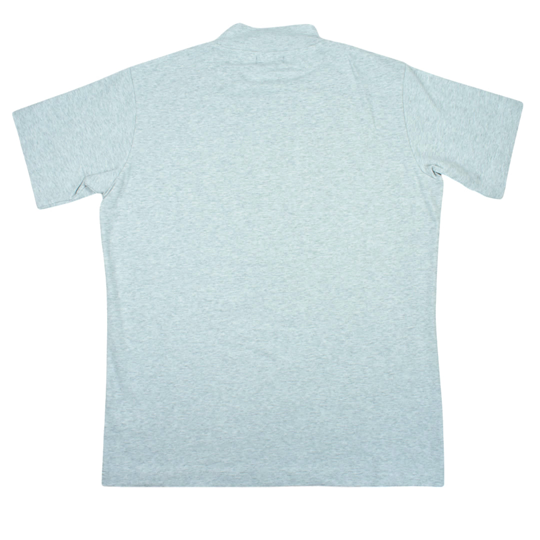 【BUON VIAGGIO】ボーンビアッジョ 半袖モックシャツ OFF WHITE (BOV-BV01M)