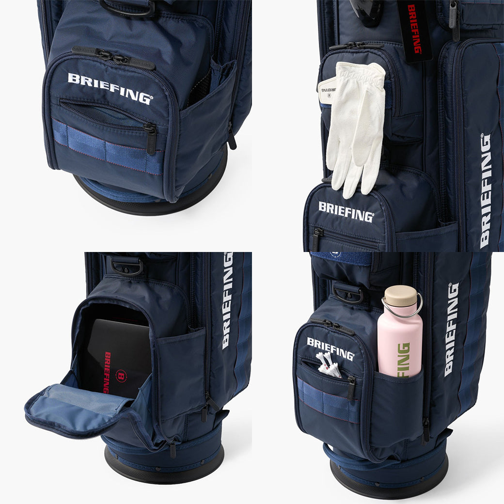 【BRIEFING】BRG251D01 キャディバッグ NAVY (BRF-BRG251D01)