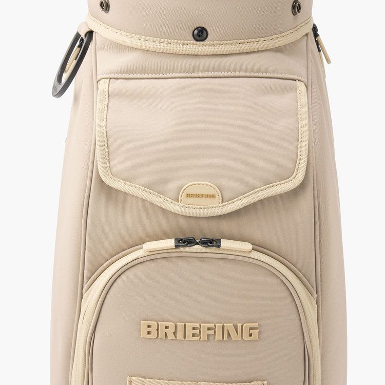 【BRIEFING】CR-14 キャディバッグ BEIGE（BRF-BRG261D01）