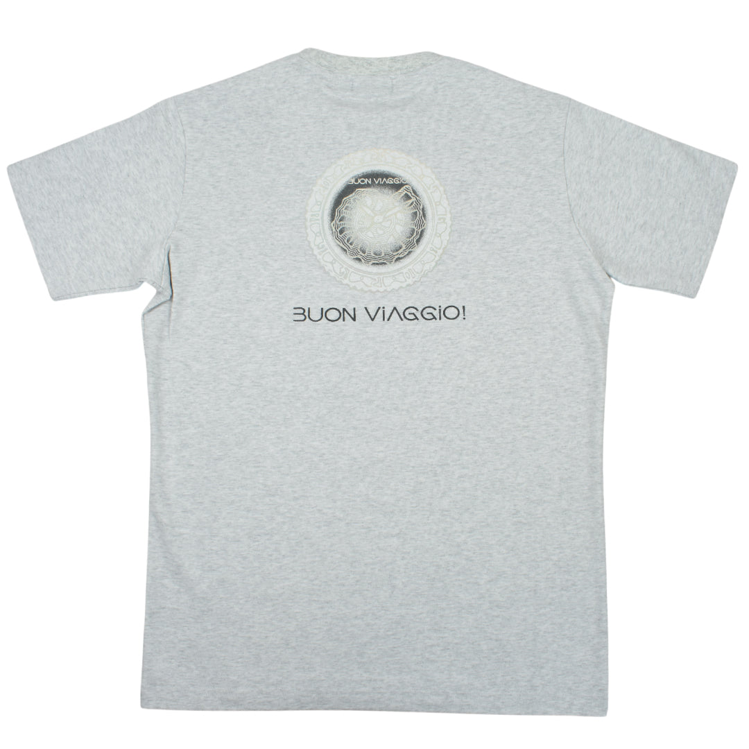 【BUON VIAGGIO】2025ss ボーンビアッジョ 半袖Tシャツ L.GREEN (BV-01-OFF WHITE)
