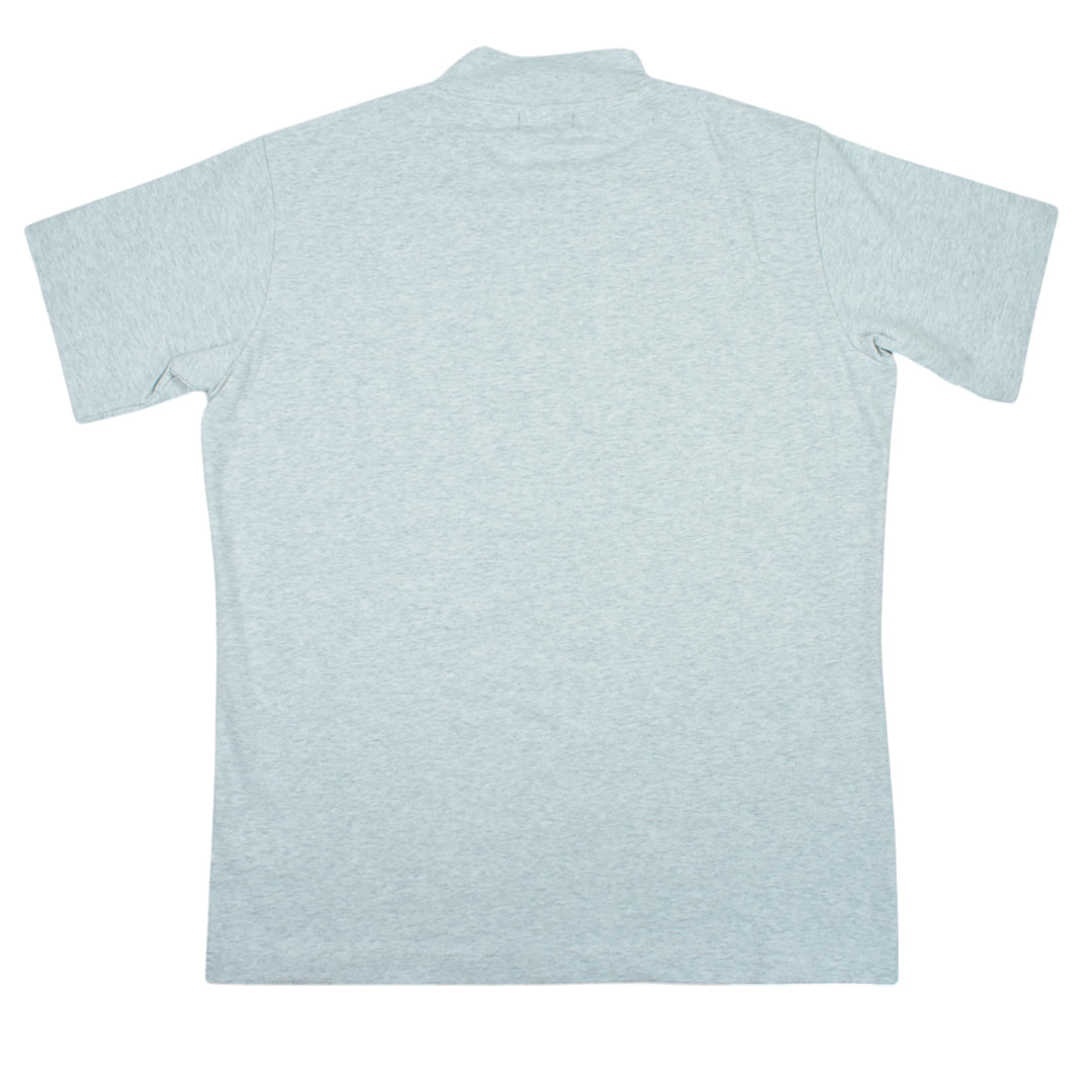 【BUON VIAGGIO】2025ss ボーンビアッジョ 半袖モックシャツ WHITE (BOV-BV01M-OFF WHITE)