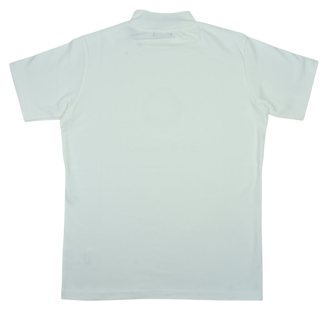 【BUON VIAGGIO】2025ss ボーンビアッジョ 半袖モックシャツ WHITE (BOV-BV01M-WHITE)