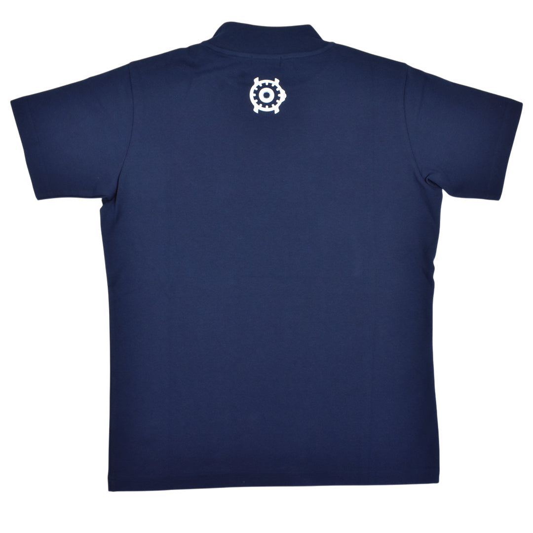 【BUON VIAGGIO】2025ss ボーンビアッジョ 半袖モックシャツ NAVY (BOV-BV02M-NAVY)