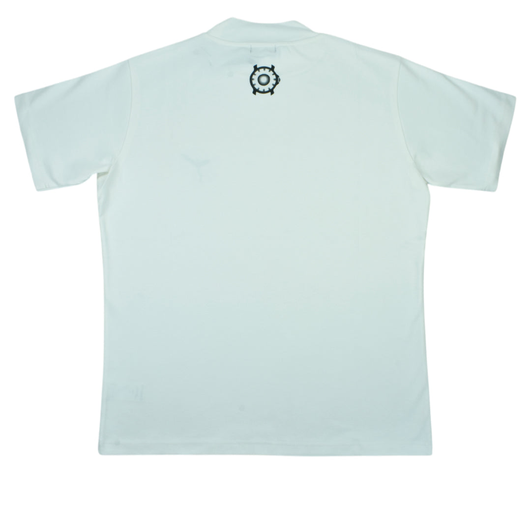 【BUON VIAGGIO】2025ss ボーンビアッジョ 半袖モックシャツ WHITE (BOV-BV02M-WHITE)