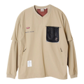 【CHECKER48】RIPSTOP LAB PO JACKET アウター TOBACCO（CHE-C4800A101）