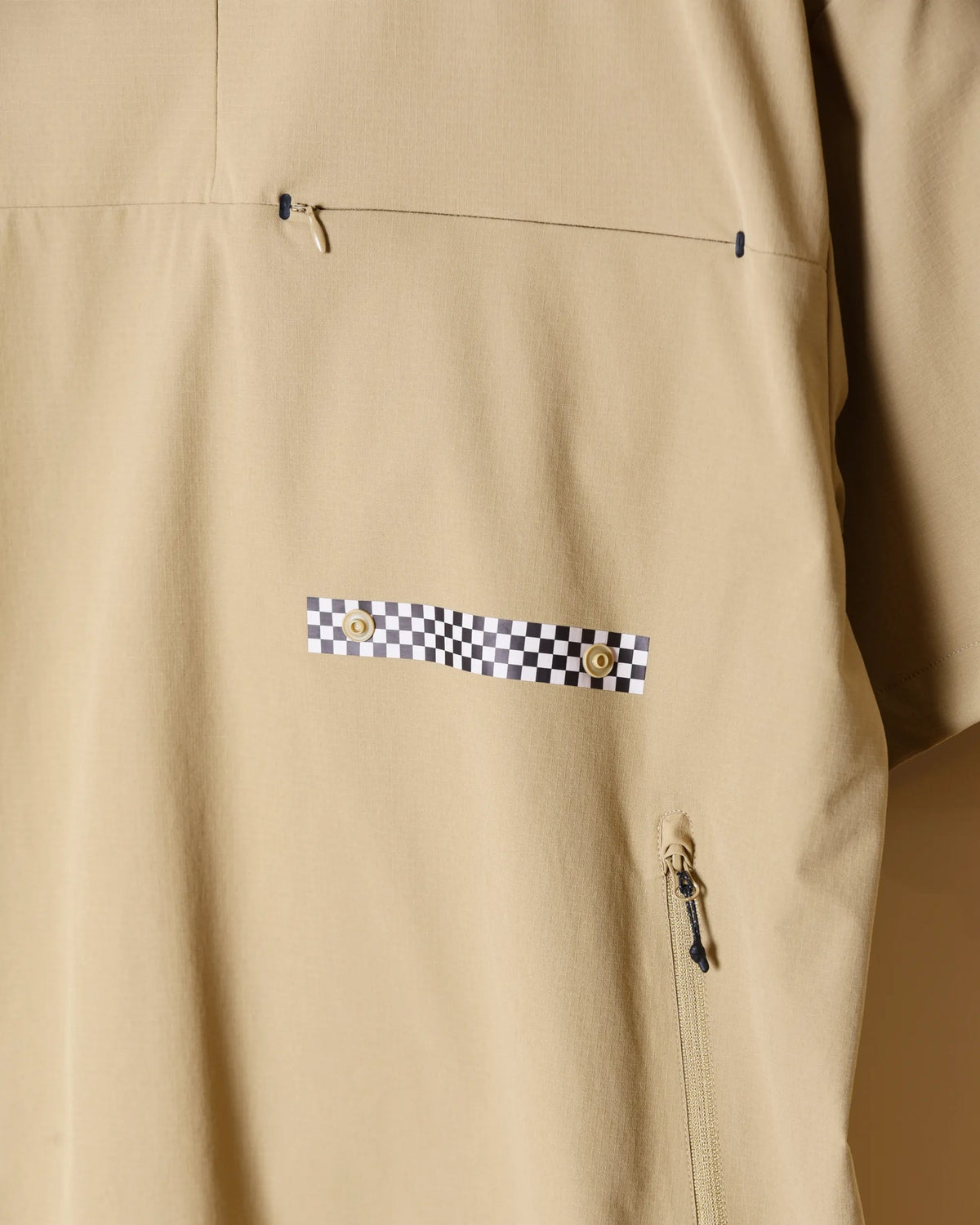 【CHECKER48】RIPSTOP LAB PO JACKET アウター TOBACCO（CHE-C4800A101）