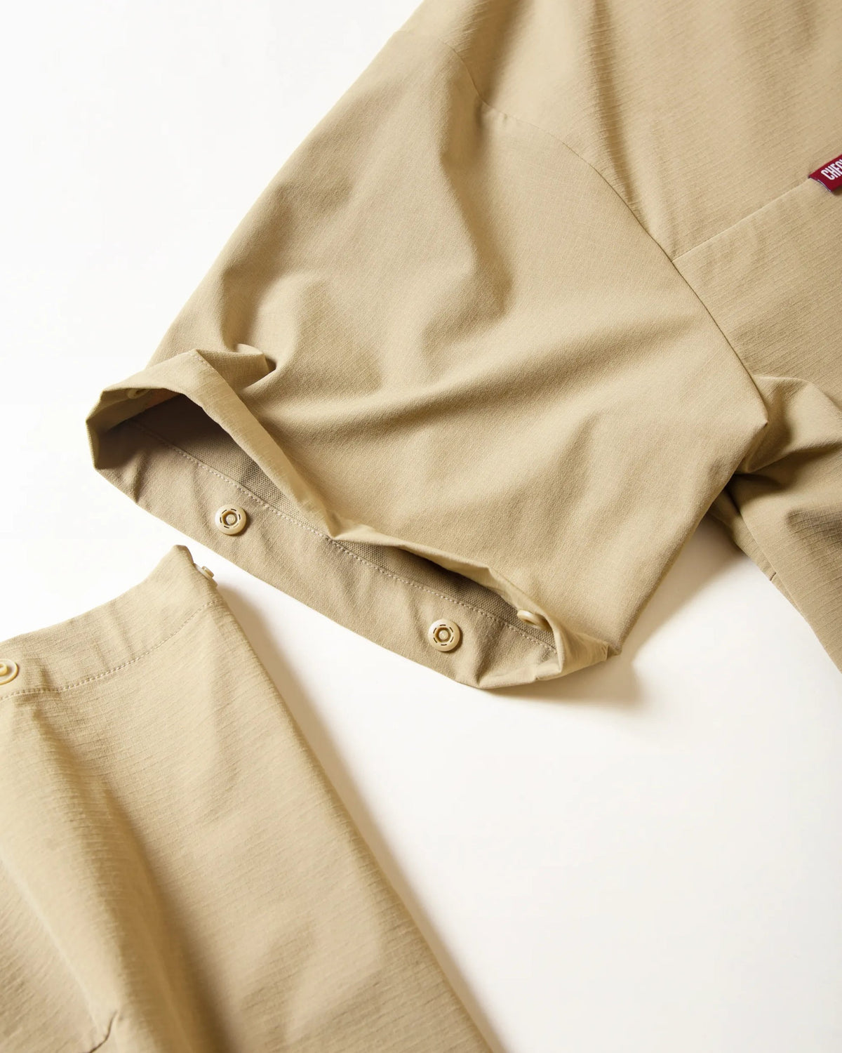 【CHECKER48】RIPSTOP LAB PO JACKET アウター TOBACCO（CHE-C4800A101）