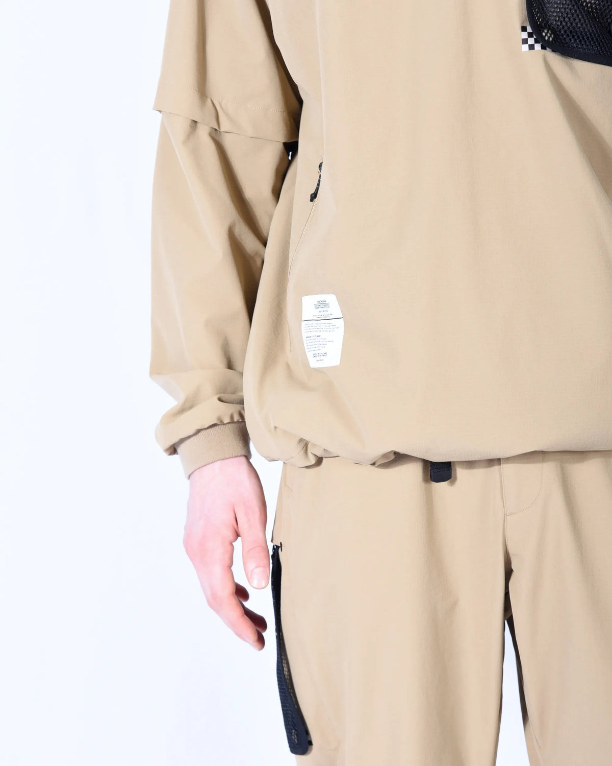 【CHECKER48】RIPSTOP LAB PO JACKET アウター TOBACCO（CHE-C4800A101）