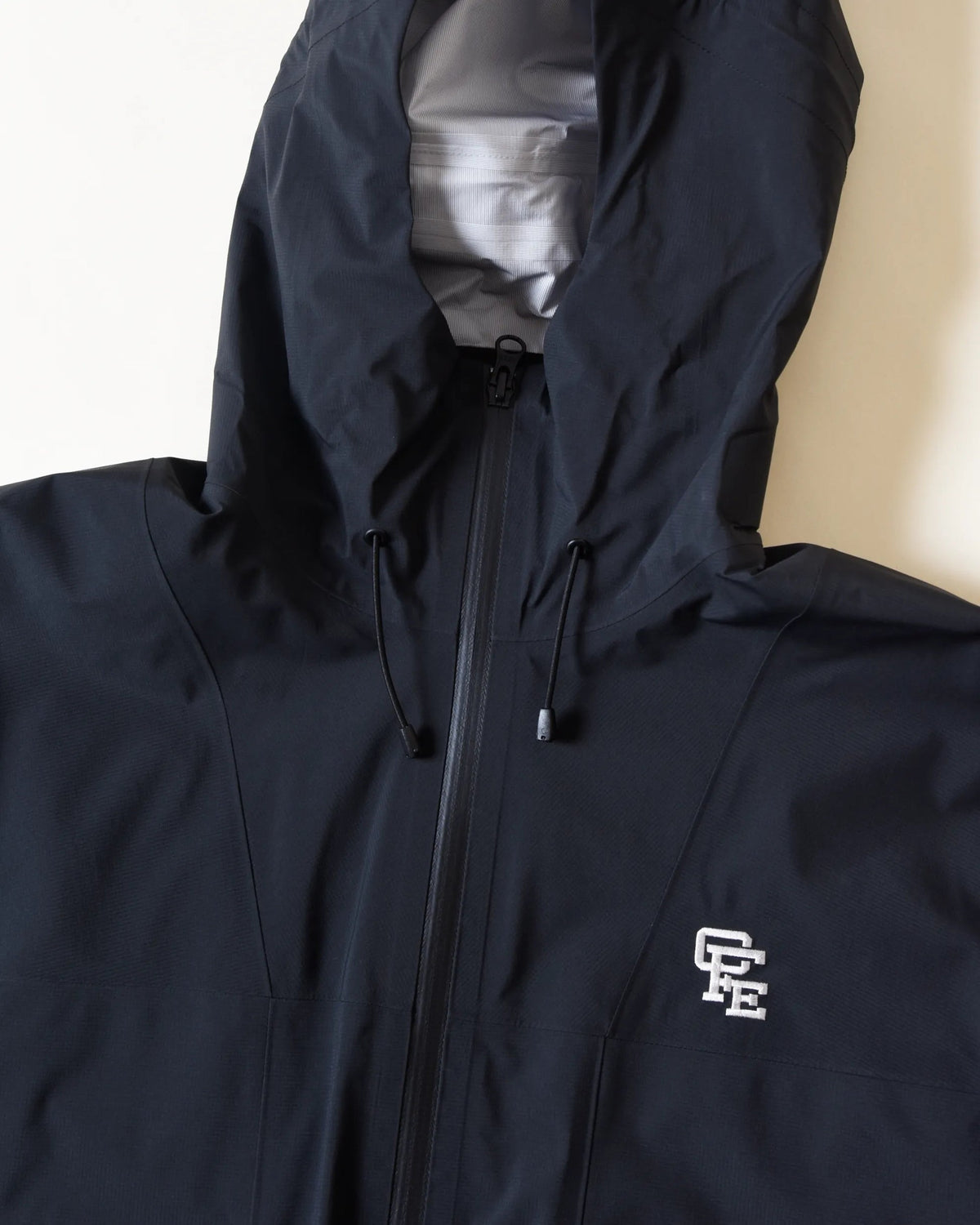 【CHECKER48】66 NYLON TECH JACKET フルジップジャケット BLACK（CHE-C4800A106）
