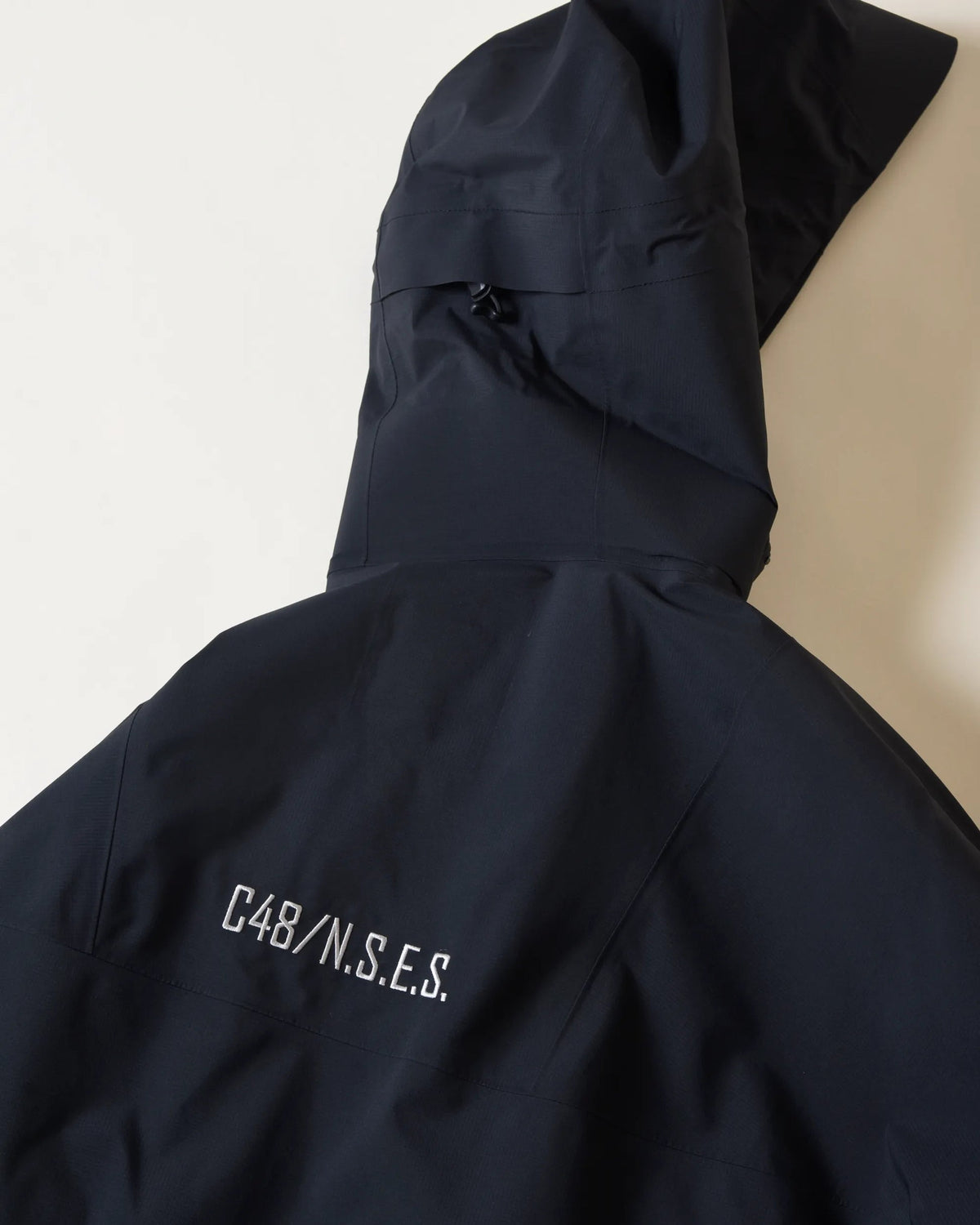 【CHECKER48】66 NYLON TECH JACKET フルジップジャケット BLACK（CHE-C4800A106）