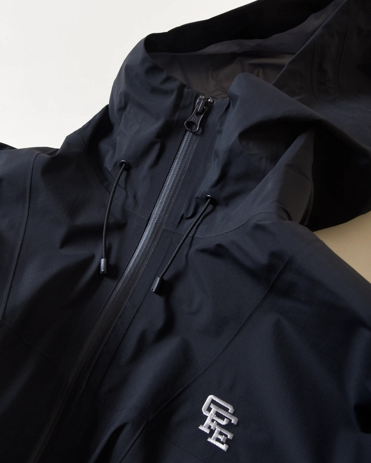 【CHECKER48】66 NYLON TECH JACKET フルジップジャケット BLACK（CHE-C4800A106）