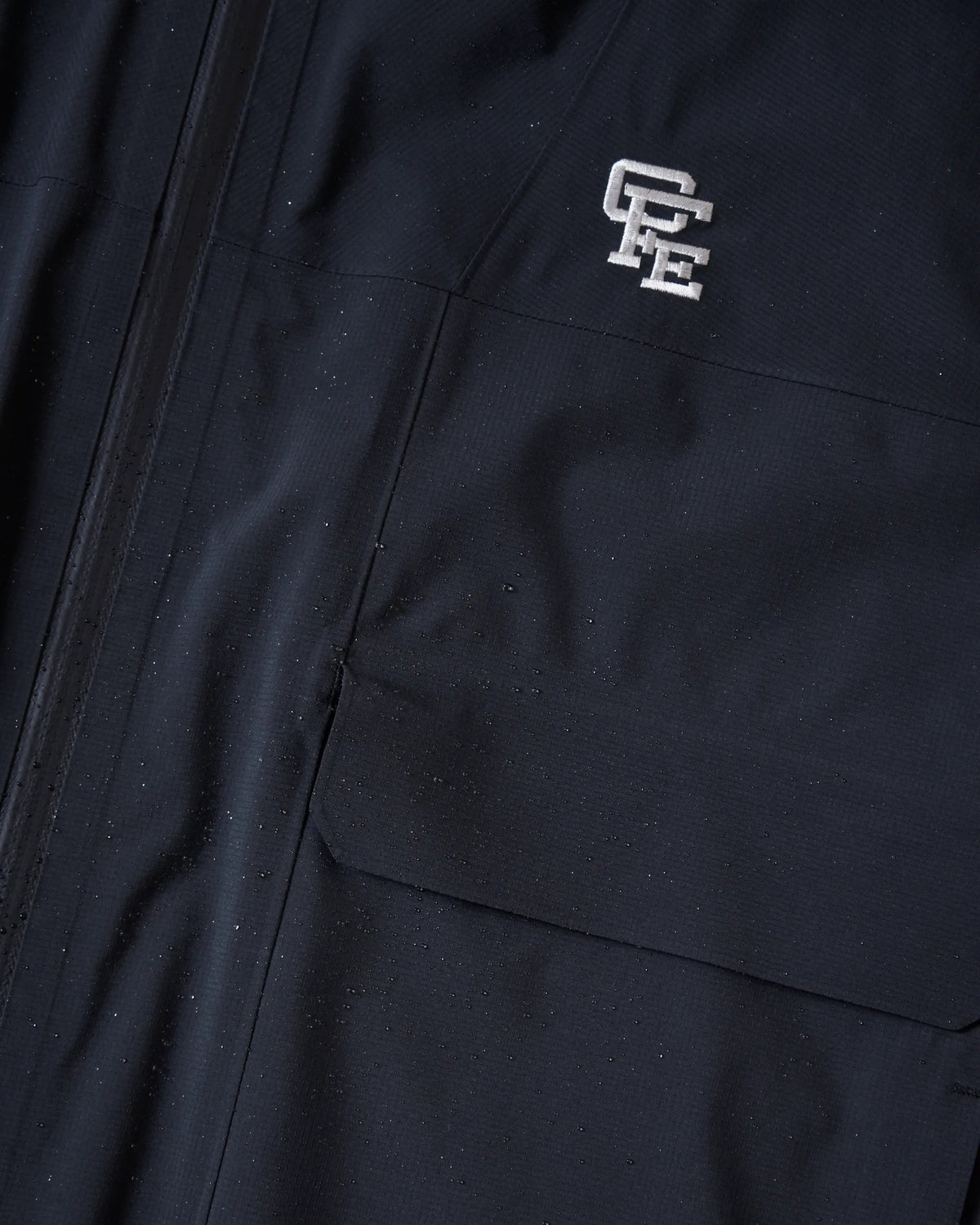 【CHECKER48】66 NYLON TECH JACKET フルジップジャケット BLACK（CHE-C4800A106）