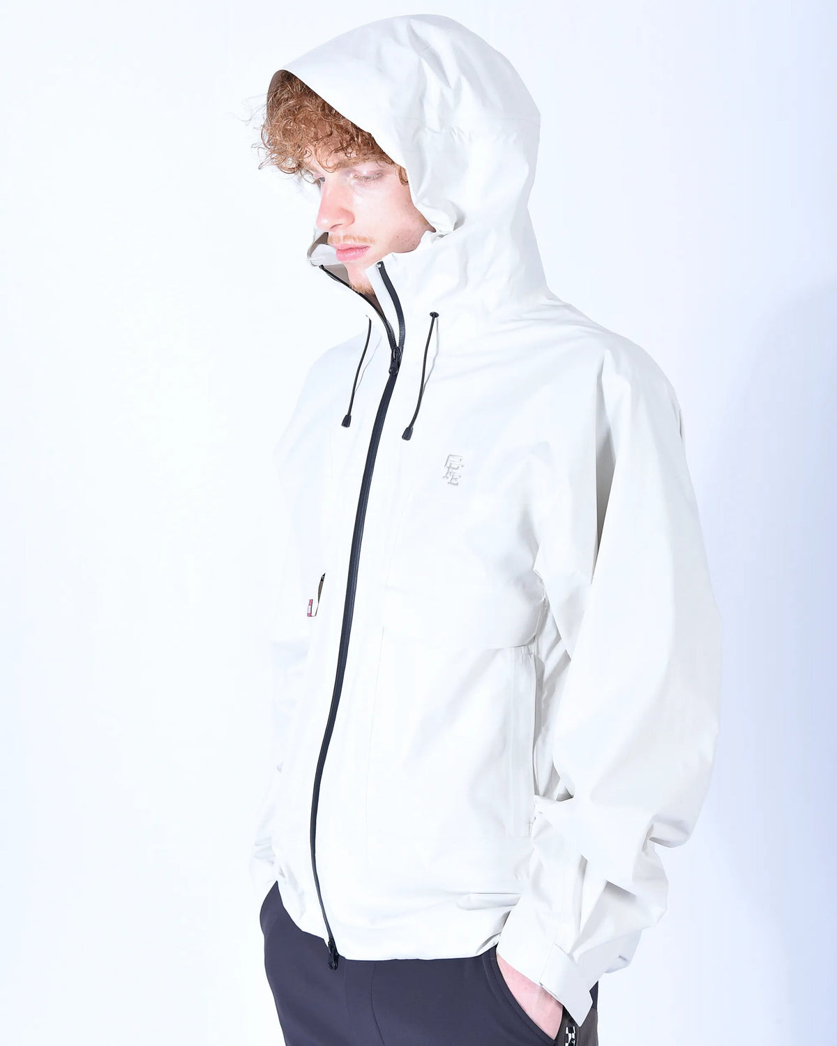 【CHECKER48】66 NYLON TECH JACKET フルジップジャケット BLACK（CHE-C4800A106）