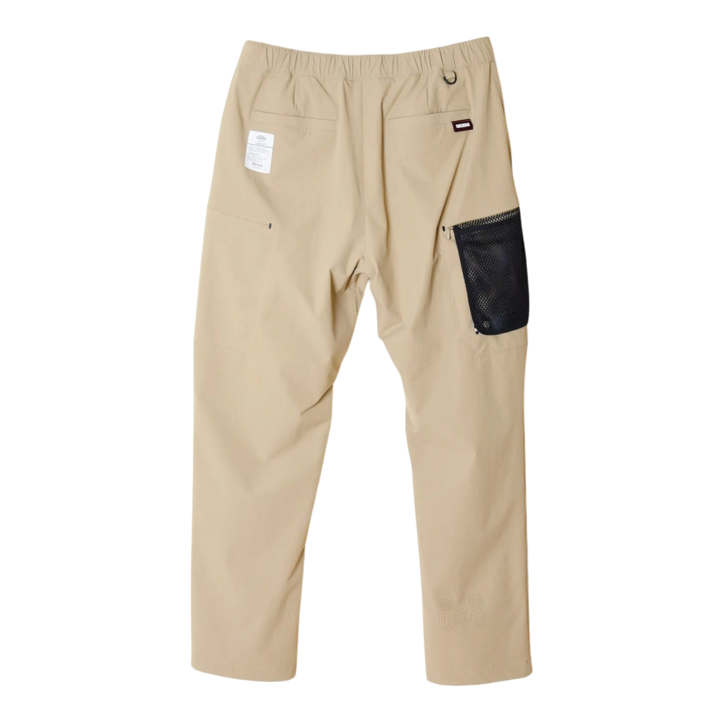【CHECKER48】RIPSTOP LAB BOTTOM ノータックパンツ TOBACCO（CHE-C4800A401）