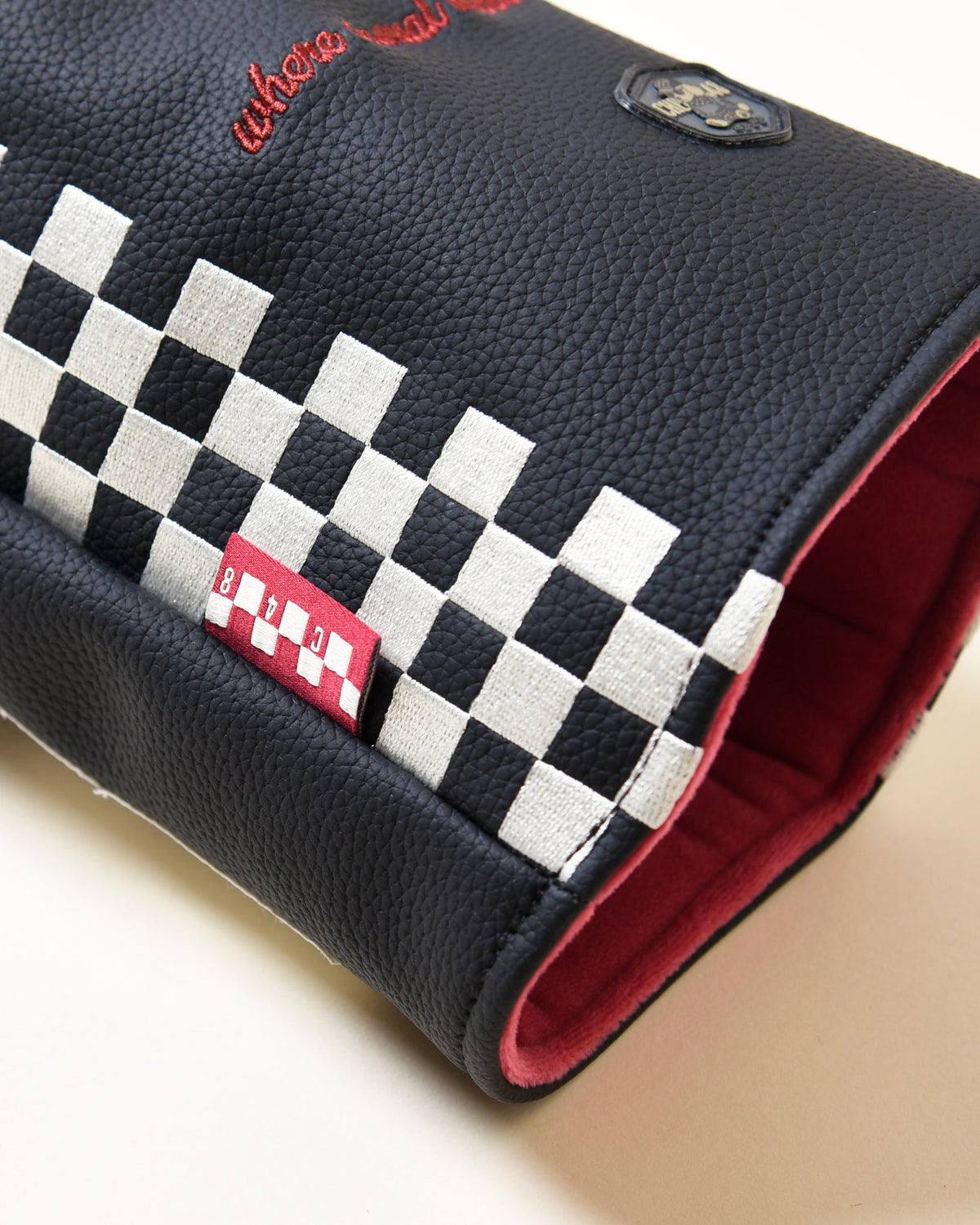【CHECKER48】CFE POODIE CHECKER BARREL DRIVER COVER ヘッドカバー DR BLACK（CHE-C4800A801）