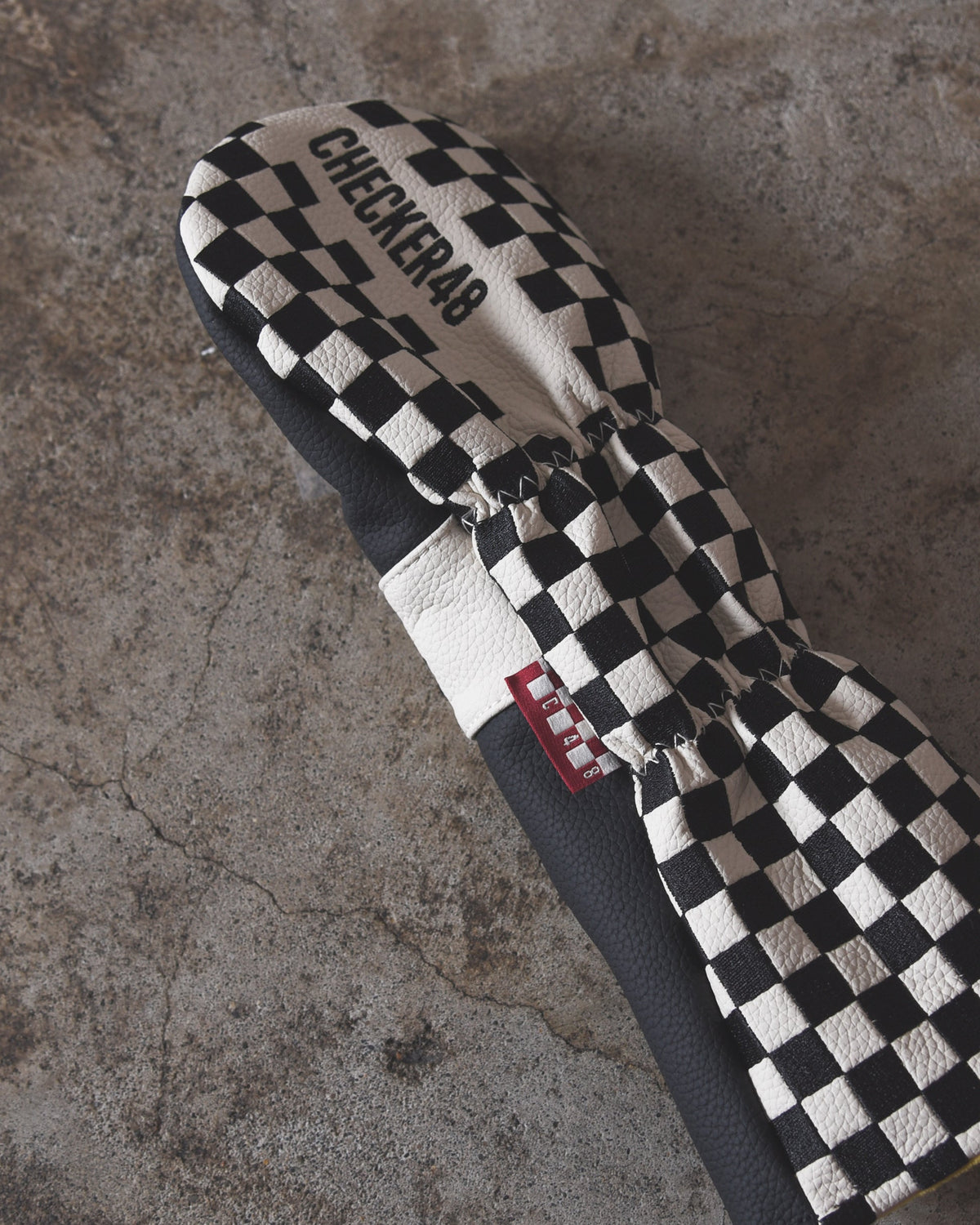 【CHECKER48】CFE POODIE CHECKER FAIRWAY COVER ヘッドカバー FW BLACK（CHE-C4800A802）