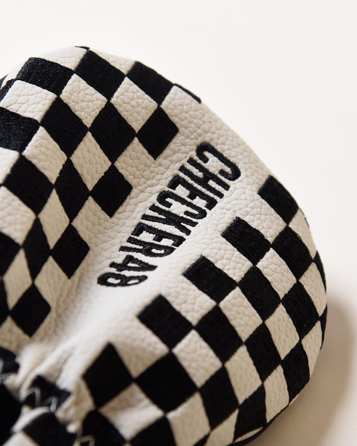 【CHECKER48】CFE POODIE CHECKER FAIRWAY COVER ヘッドカバー FW BLACK（CHE-C4800A802）