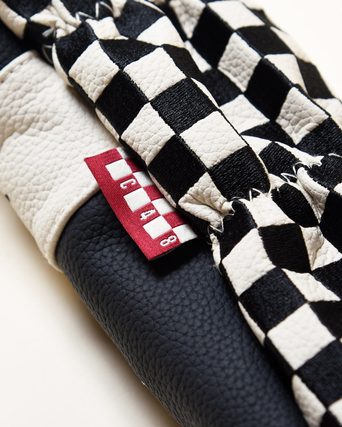 【CHECKER48】CFE POODIE CHECKER FAIRWAY COVER ヘッドカバー FW BLACK（CHE-C4800A802）