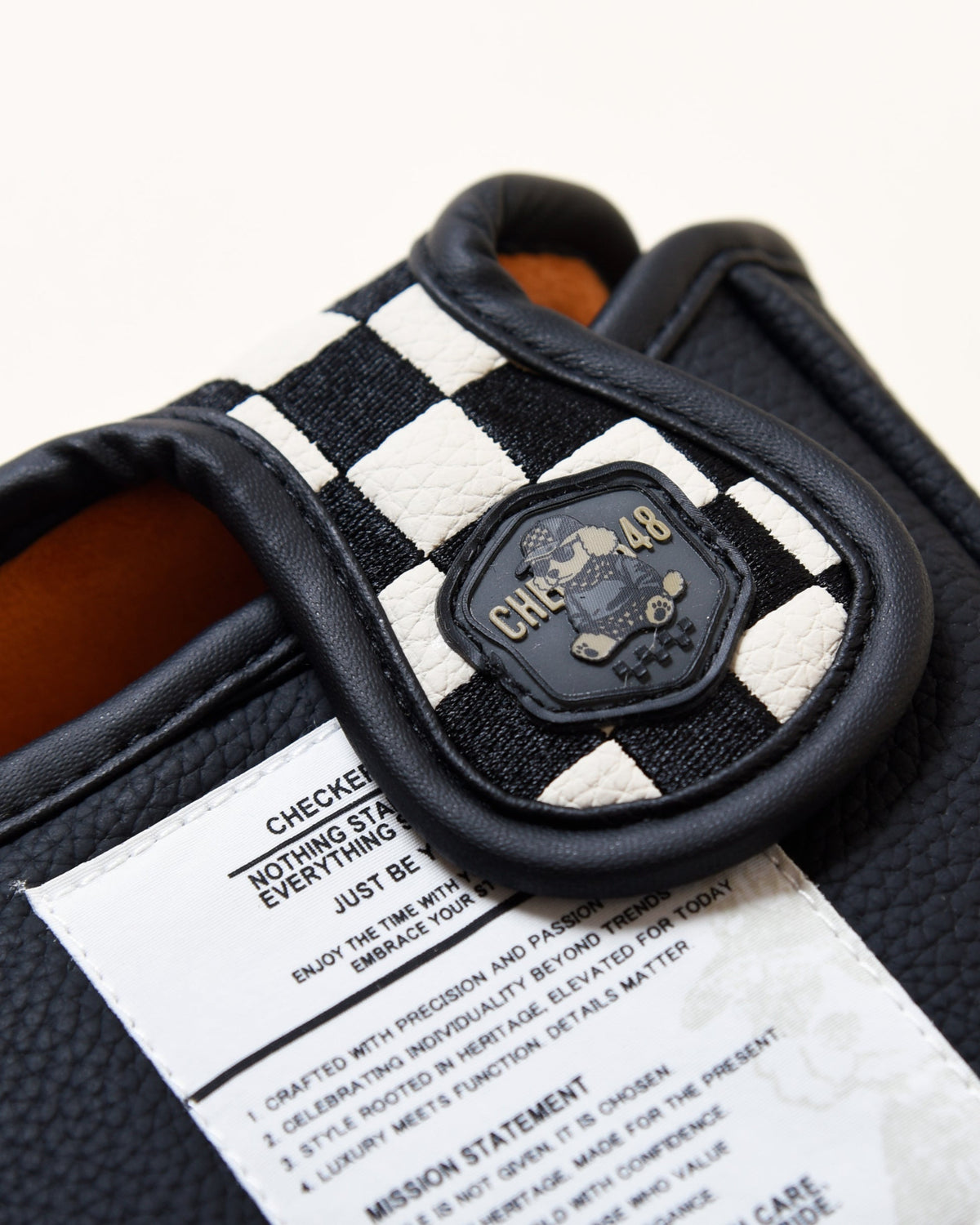 【CHECKER48】CFE POODIE CHECKER MALLET COVER パターカバー マレット BLACK（CHE-C4800A804）