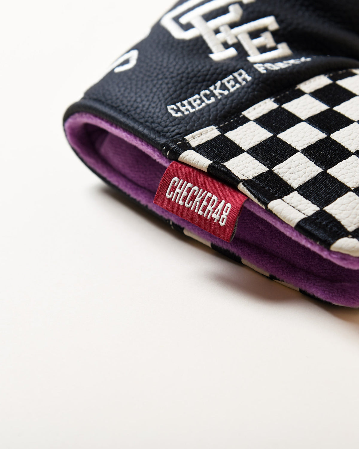 【CHECKER48】CFE POODIE CHECKER BLADE COVER パターカバー BLACK（CHE-C4800A805）