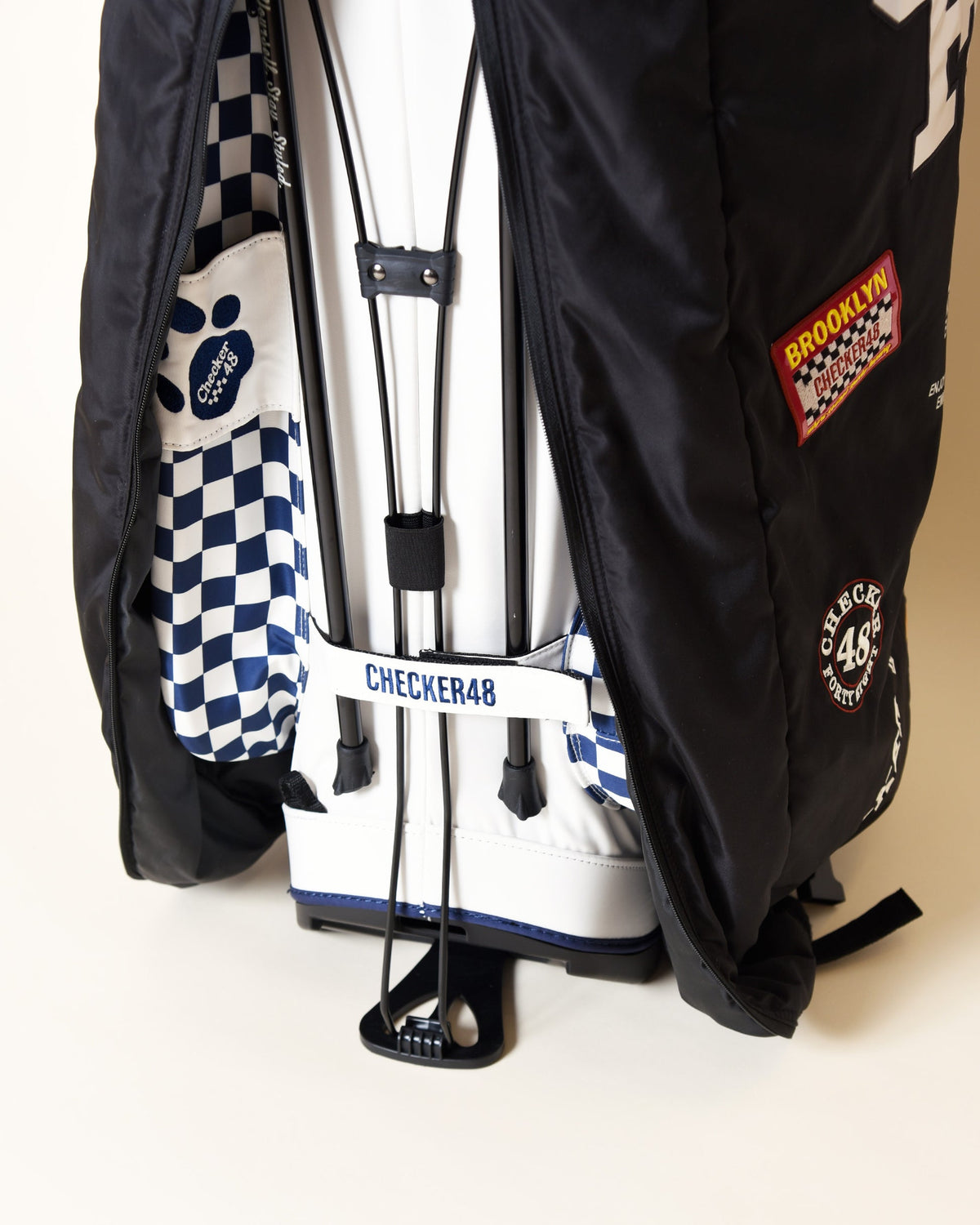 【CHECKER48】CFE ASSORTED TRAVEL COVER トラベルカバー BLACK（CHE-C4800A806）