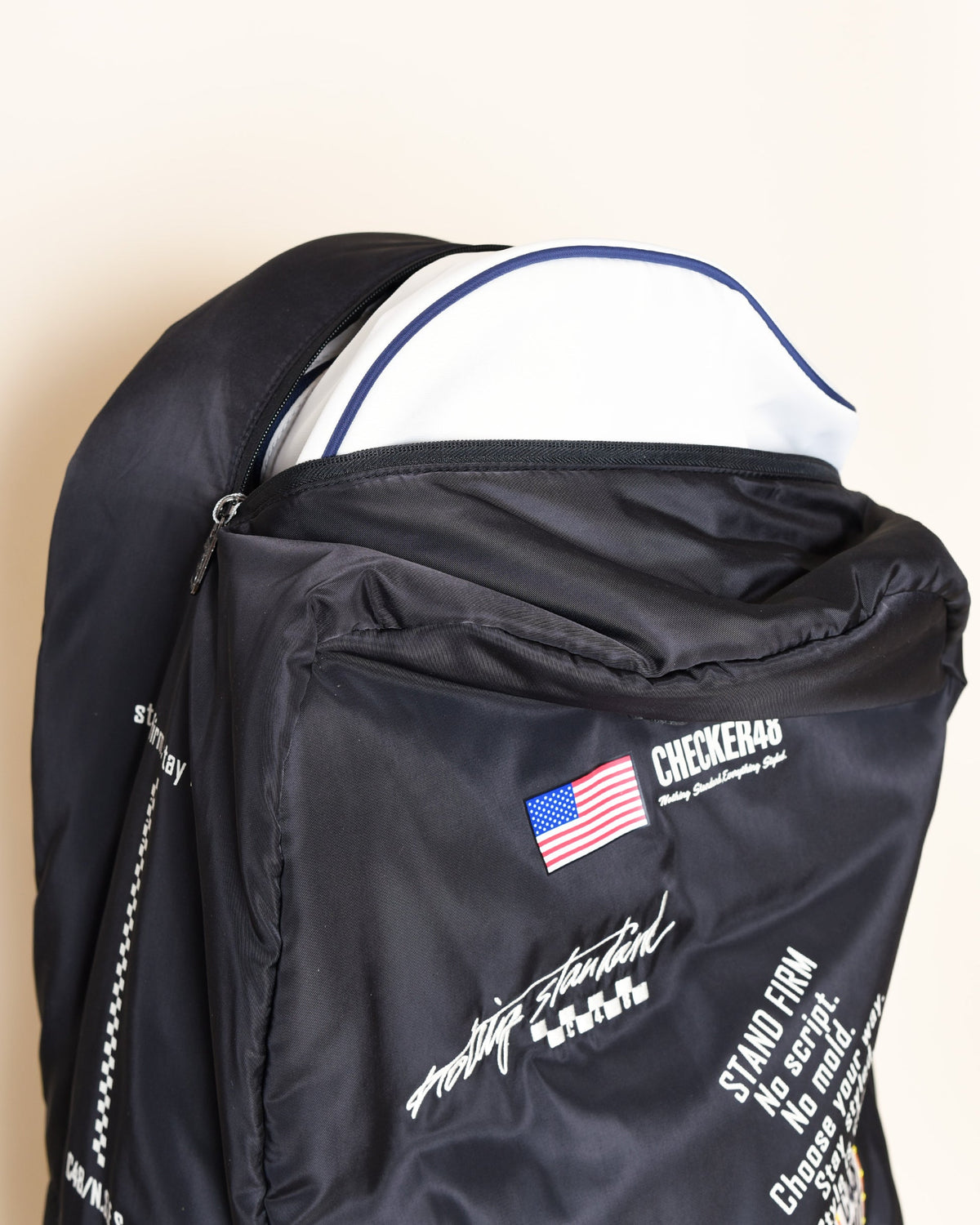 【CHECKER48】CFE ASSORTED TRAVEL COVER トラベルカバー BLACK（CHE-C4800A806）