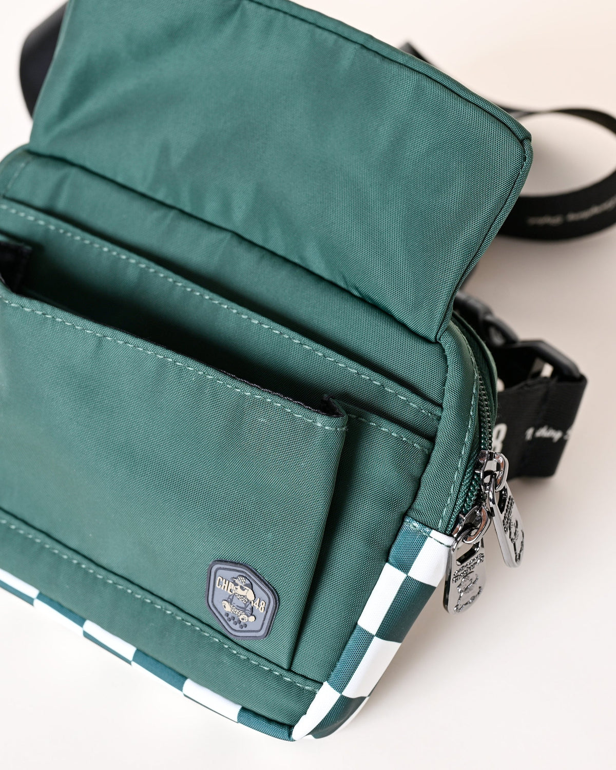 【CHECKER48】POODIE SHOULDER AND WAIST POACH ポーチ DUCK GREEN（CHE-C4800A807）
