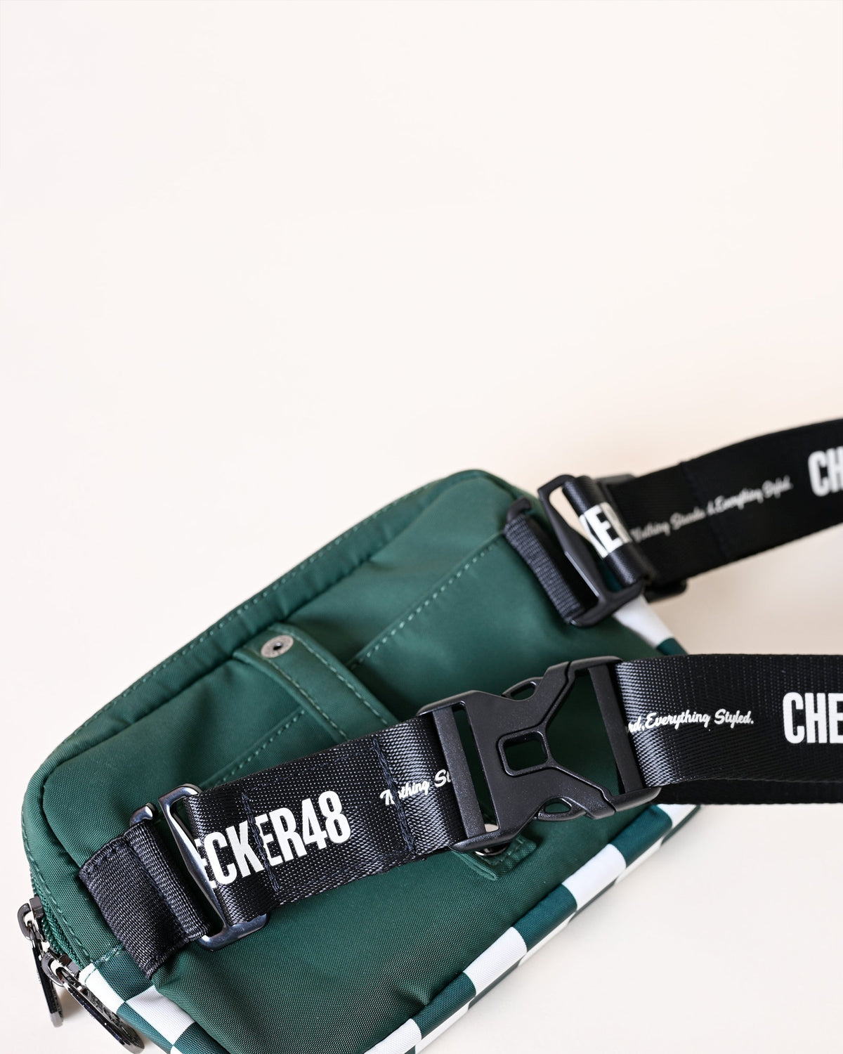 【CHECKER48】POODIE SHOULDER AND WAIST POACH ポーチ DUCK GREEN（CHE-C4800A807）