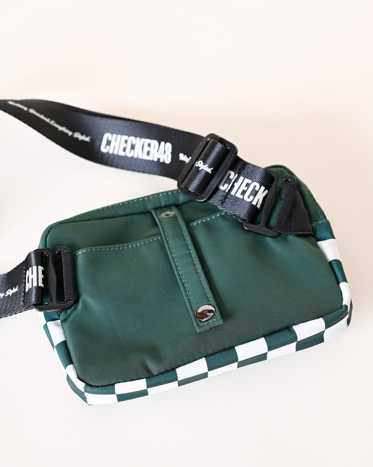 【CHECKER48】POODIE SHOULDER AND WAIST POACH ポーチ DUCK GREEN（CHE-C4800A807）