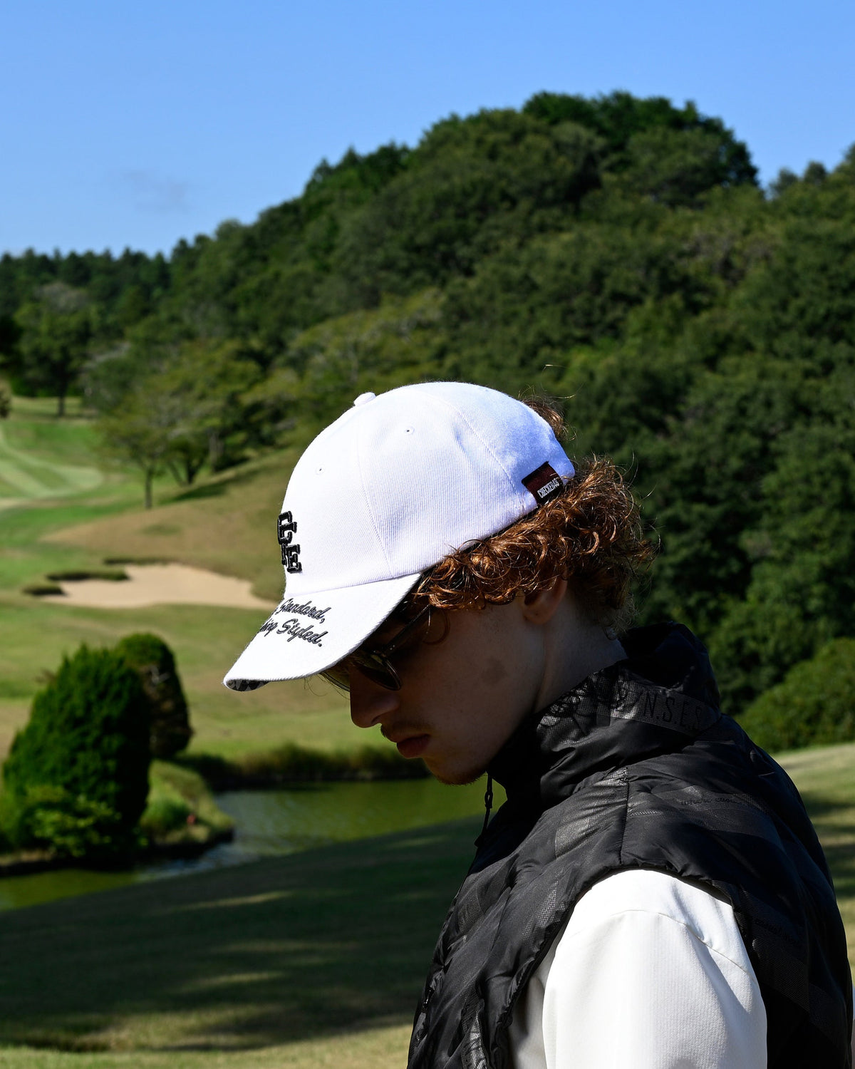 【CHECKER48】CFE SIGNATURE CAP キャップ BLACK（CHE-C4800A811）