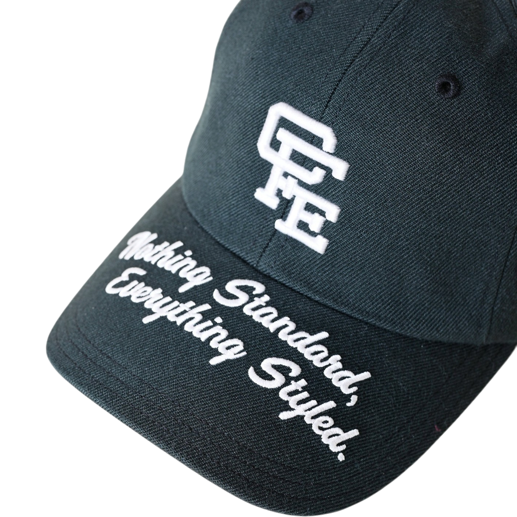 【CHECKER48】CFE SIGNATURE CAP キャップ BLACK（CHE-C4800A811）