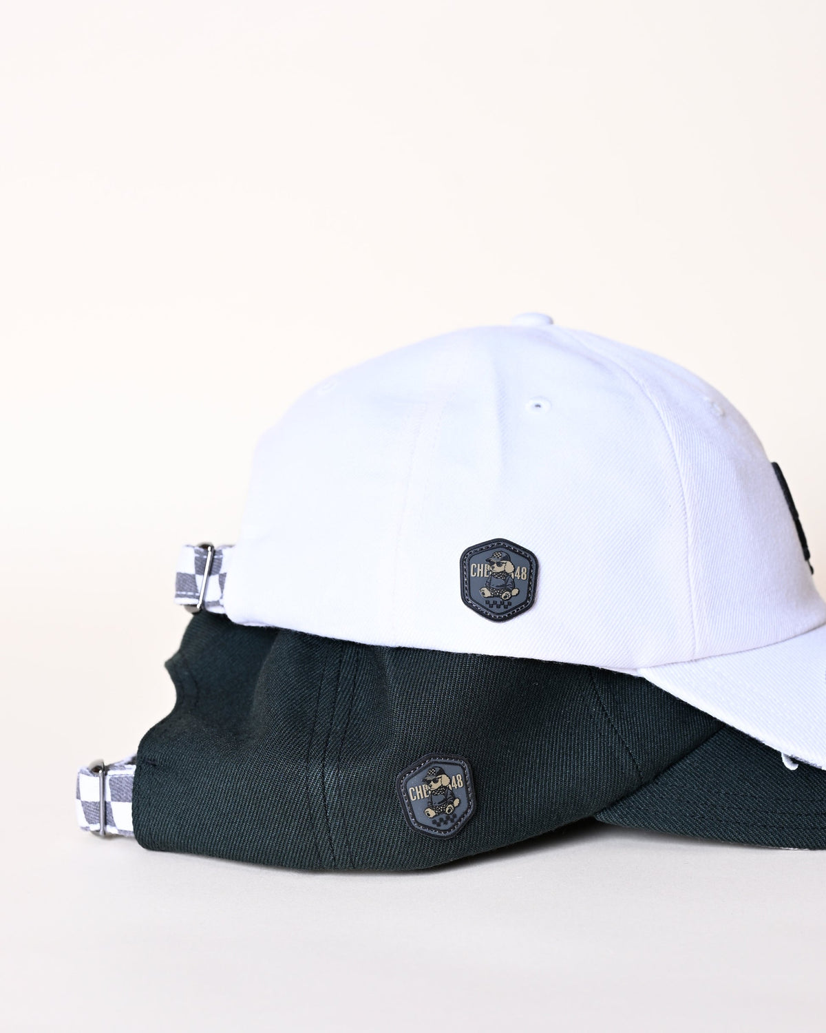 【CHECKER48】CFE SIGNATURE CAP キャップ BLACK（CHE-C4800A811）