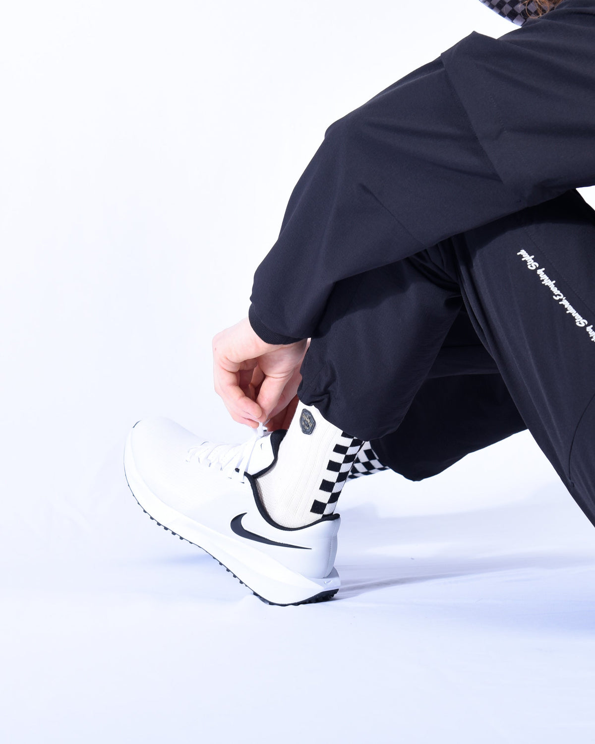 【CHECKER48】C48 NESE SOCKS ソックス OFF WHITE（CHE-C4800A812）