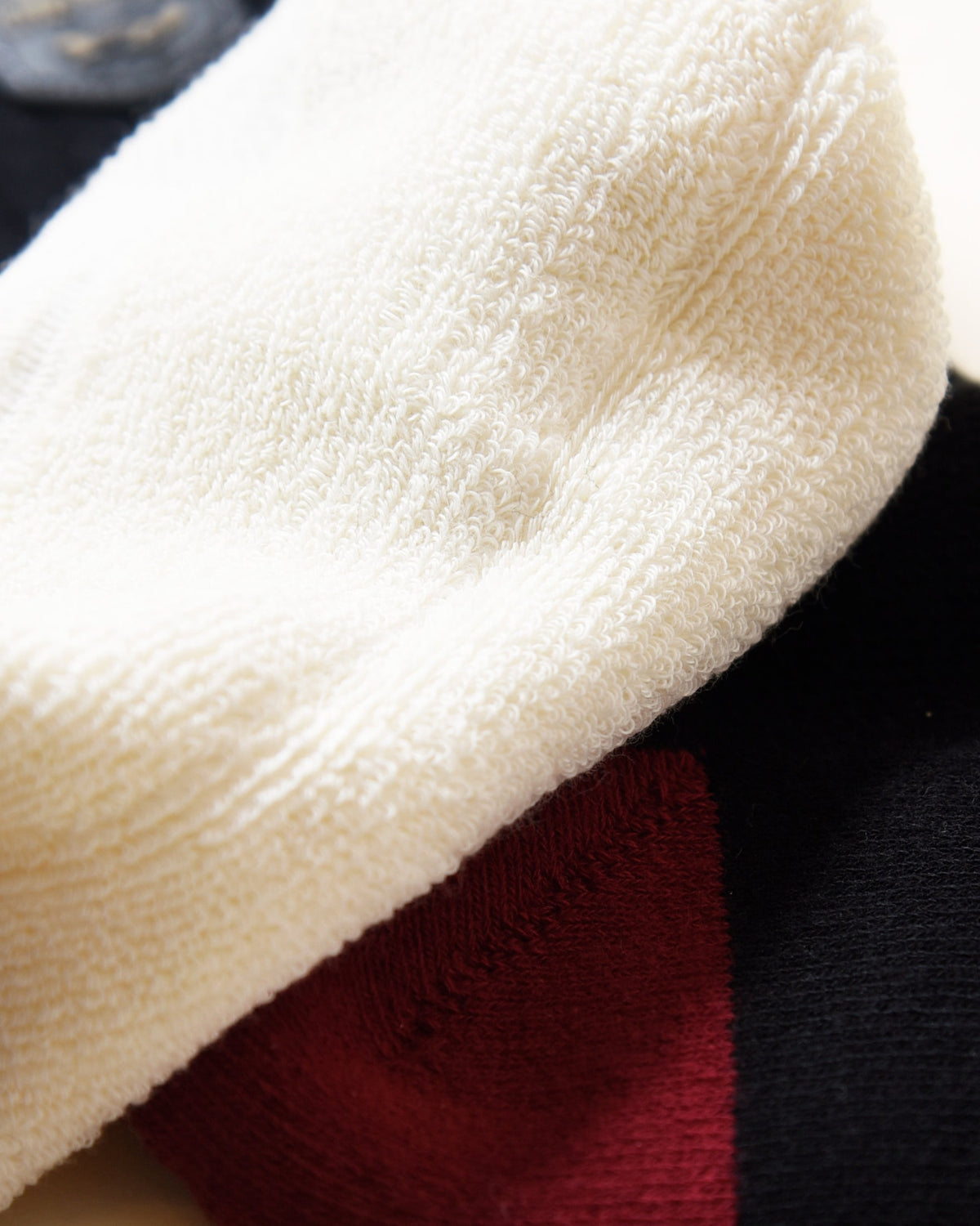 【CHECKER48】C48 NESE SOCKS ソックス OFF WHITE（CHE-C4800A812）