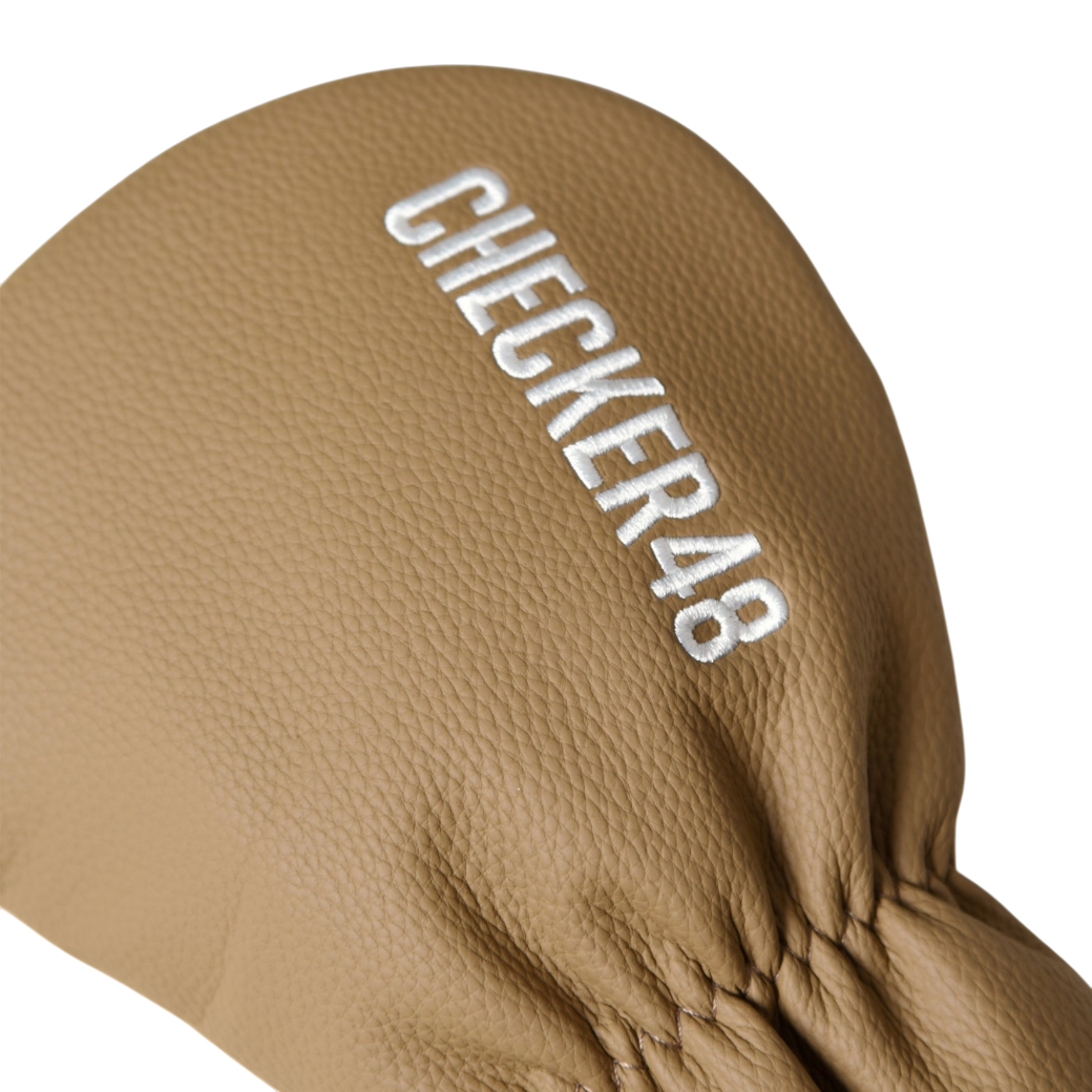 【CHECKER48】EMBROIDERY CHECKER DRIVER COVER ドライバー ヘッドカバー DUCK GREEN（CHE-C4800A815）