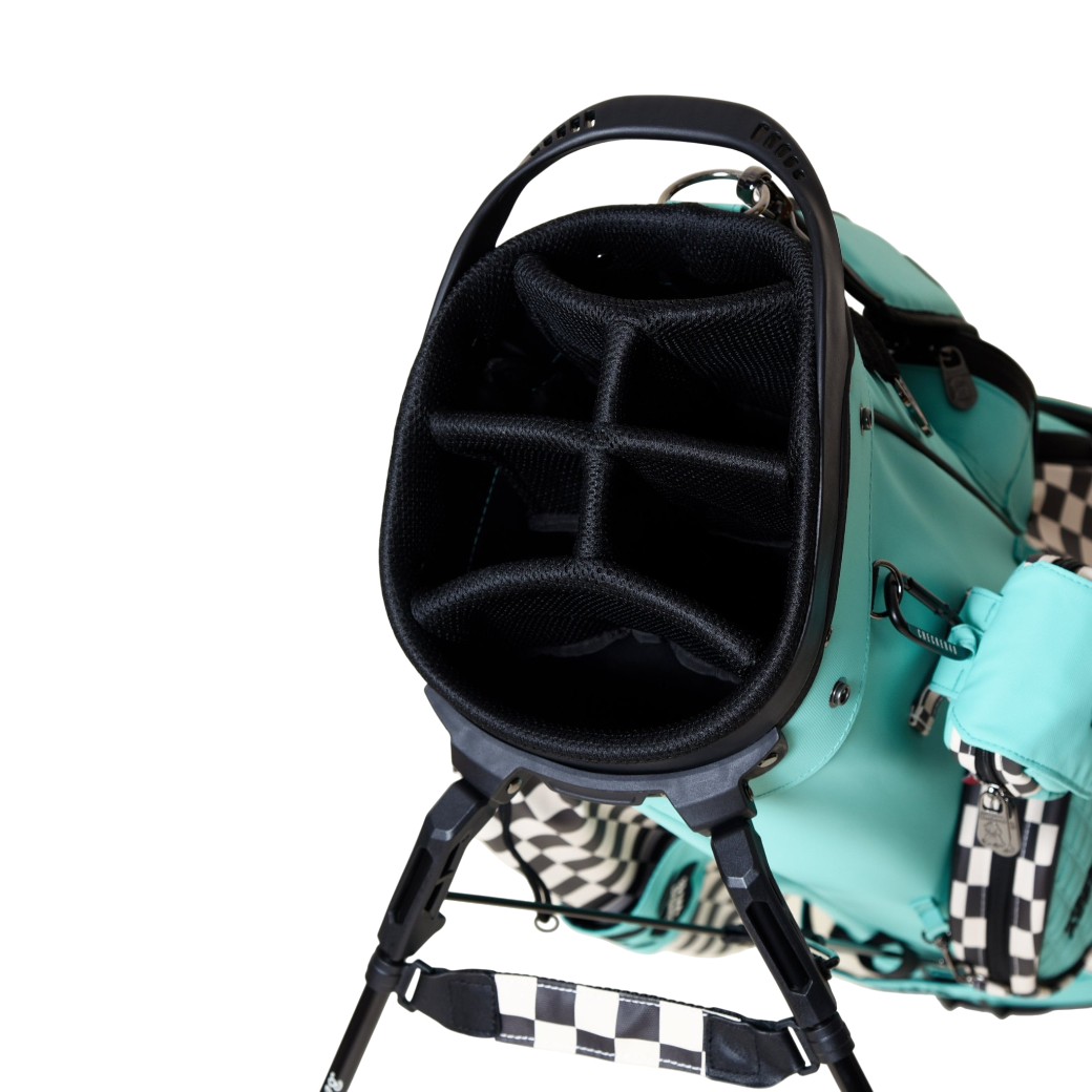 【CHECKER48】NEW POODIE CADDIE BAG キャディバッグ TURQUOISE（CHE-C4800A816）
