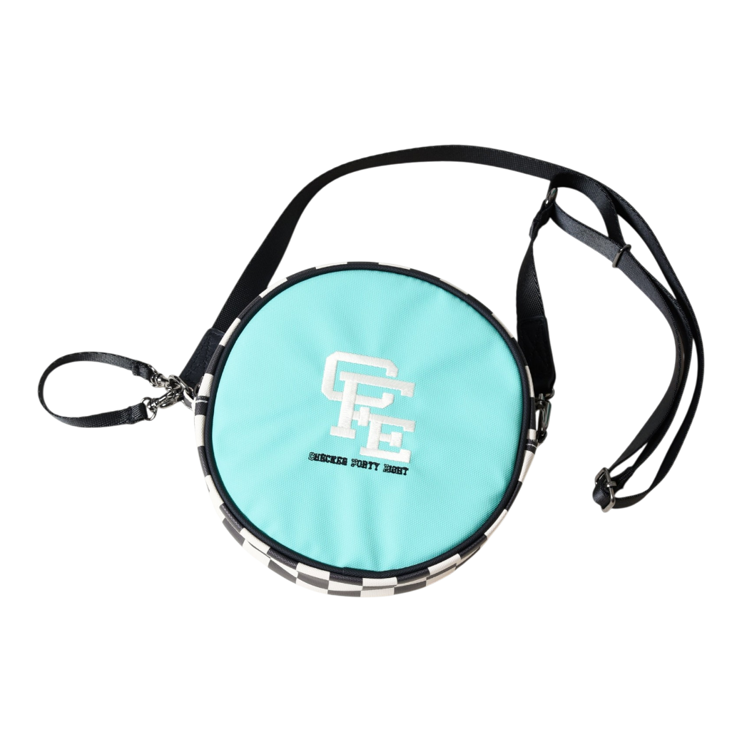 【CHECKER48】NEW POODIE CADDIE BAG キャディバッグ TURQUOISE（CHE-C4800A816）