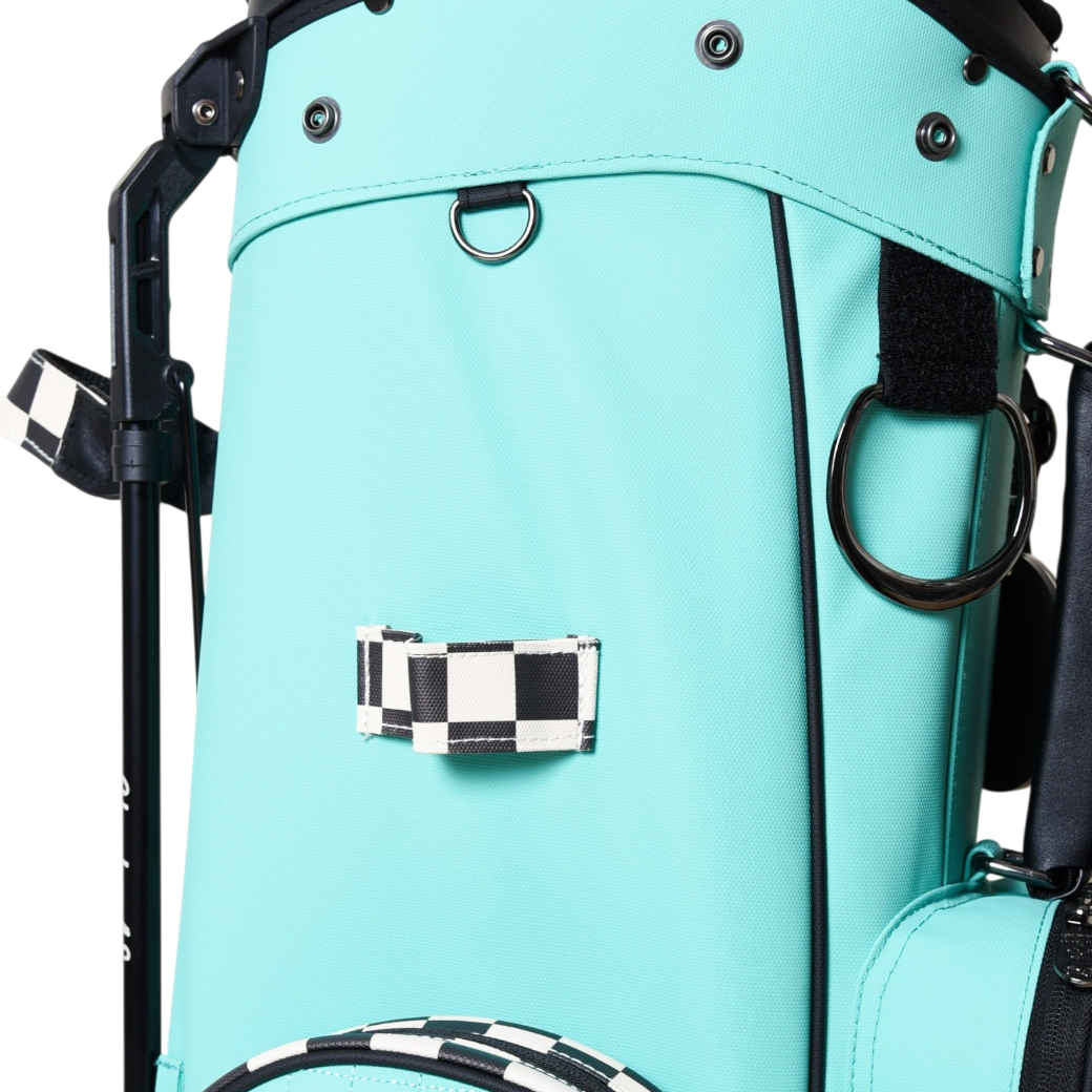 【CHECKER48】NEW POODIE CADDIE BAG キャディバッグ TURQUOISE（CHE-C4800A816）