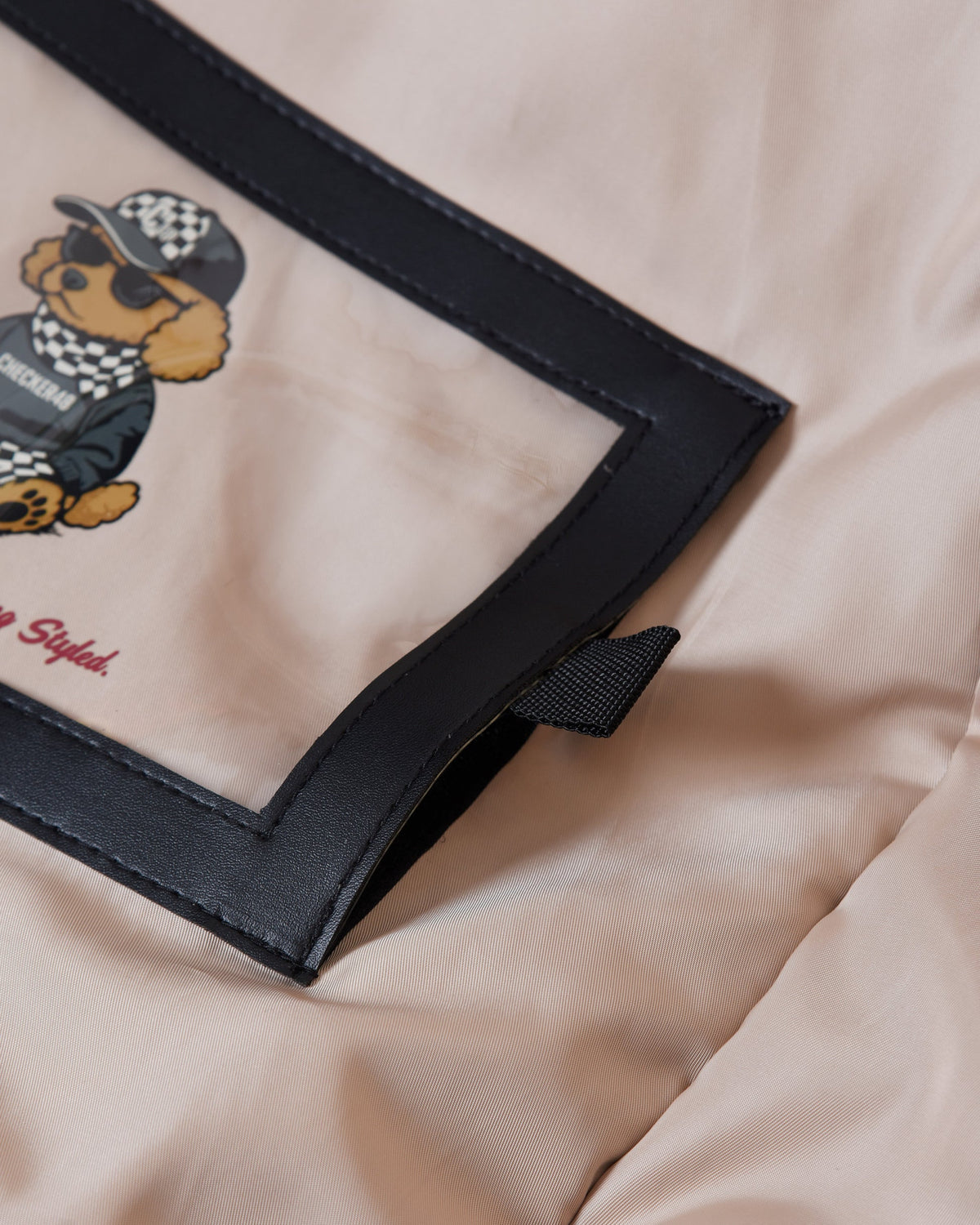 【CHECKER48】POODIE TRAVEL COVER トラベルカバー BEIGE（CHE-C4800A817）