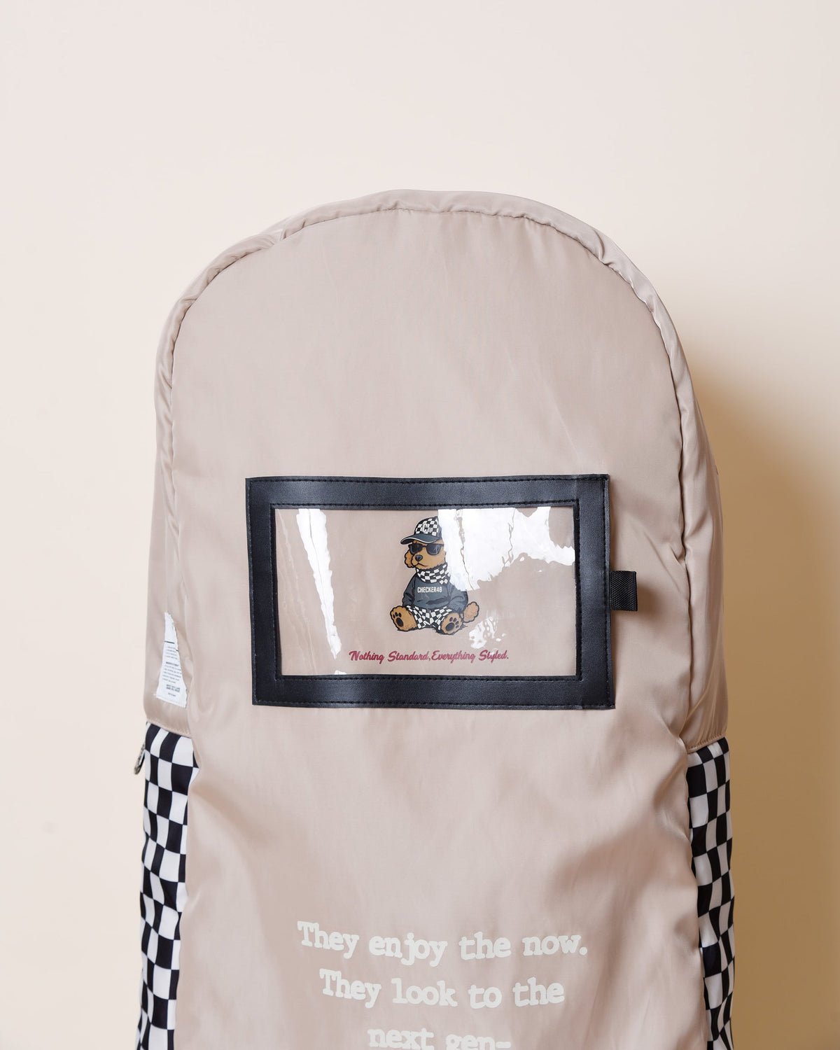 【CHECKER48】POODIE TRAVEL COVER トラベルカバー BEIGE（CHE-C4800A817）