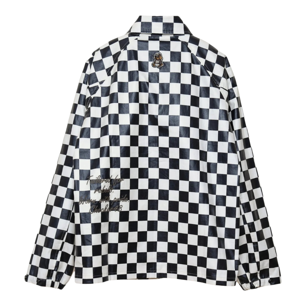 【CHECKER48】ブルゾン BLACK（CHE-C4800S101）