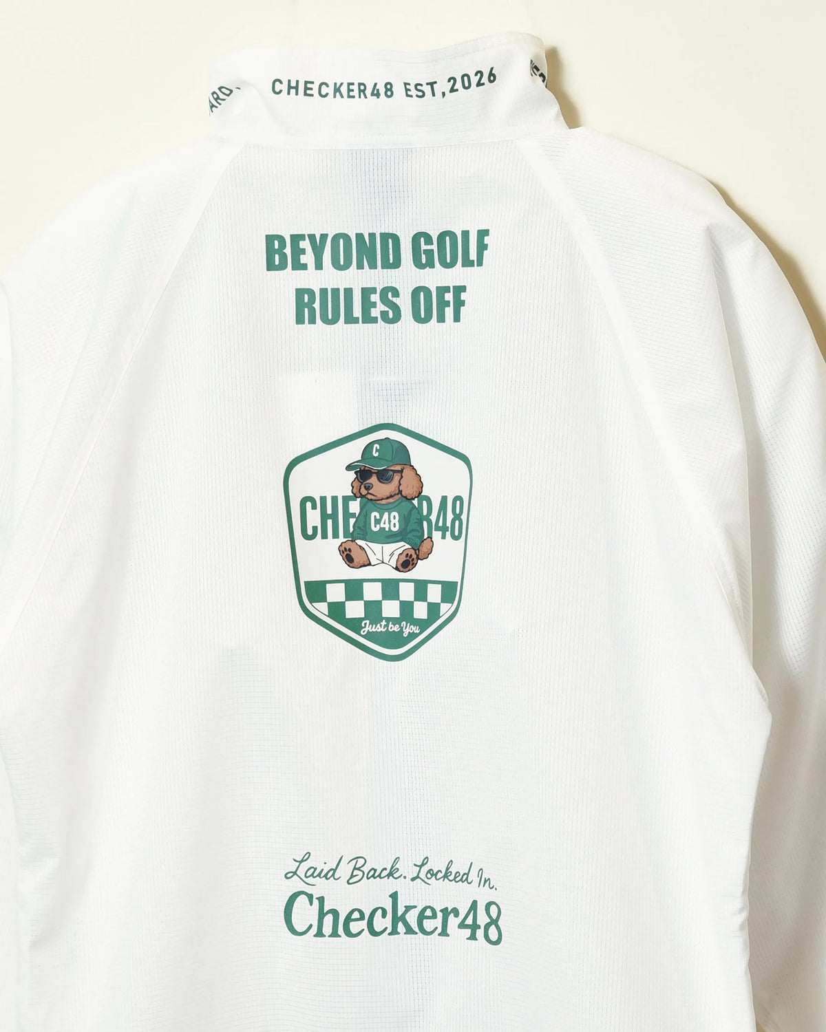 【CHECKER48】ブルゾン OFF WHITE（CHE-C4800S102）