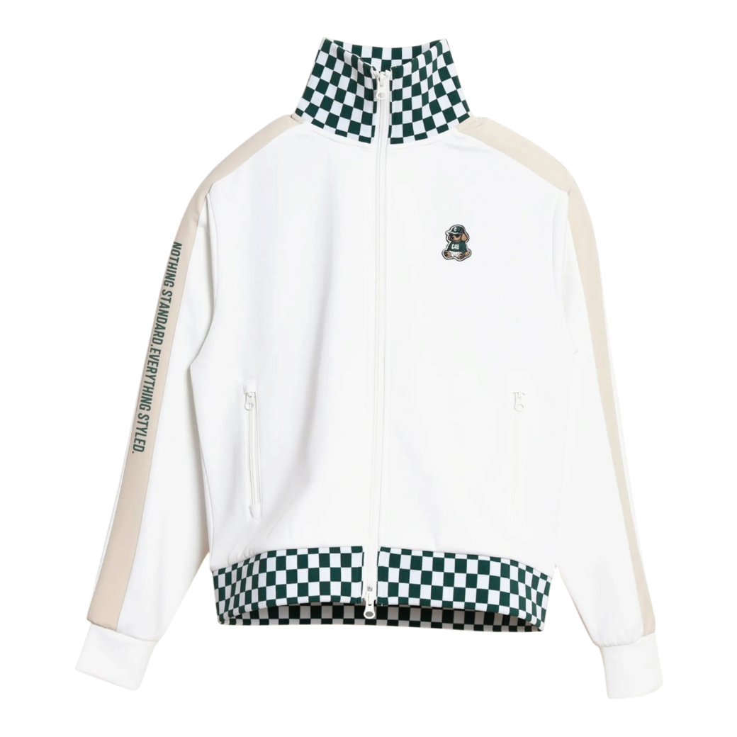 【CHECKER48】ブルゾン WHITE（CHE-C4800S103W）
