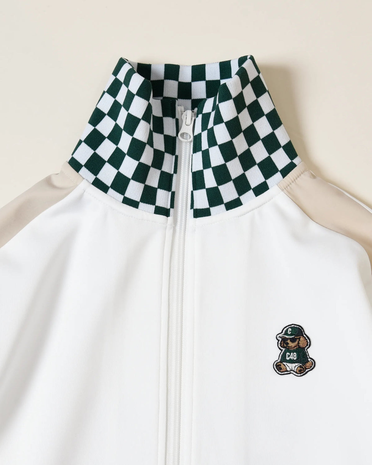 【CHECKER48】ブルゾン WHITE（CHE-C4800S103W）