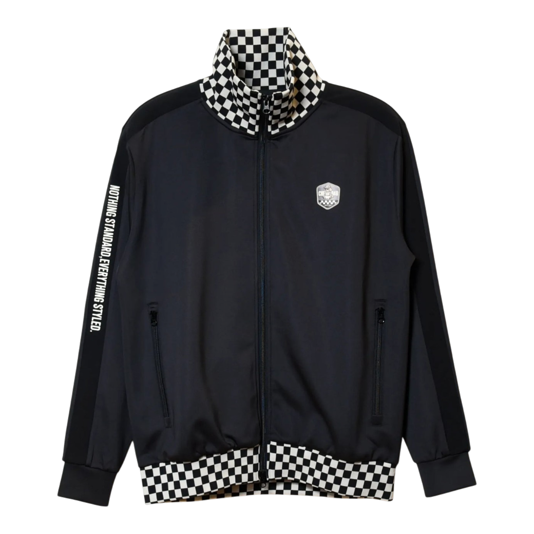 【CHECKER48】ブルゾン BLACK（CHE-C4800S103）