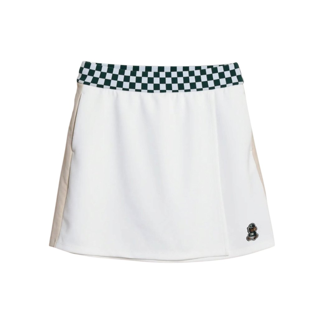 【CHECKER48】スカート WHITE（CHE-C4800S301W）