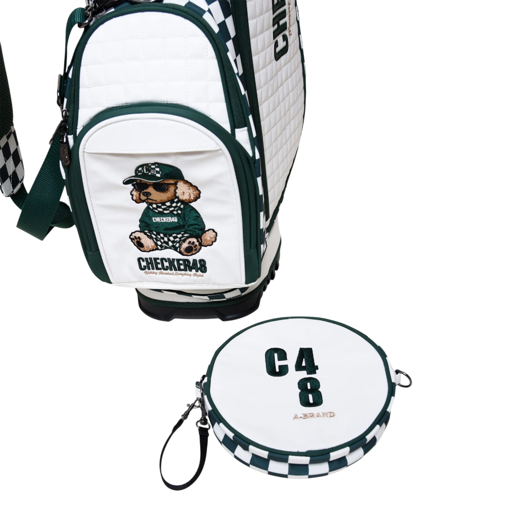 【CHECKER48】CADDIE BAG キャディバッグ DARK NAVY（CHE-C4800S801）