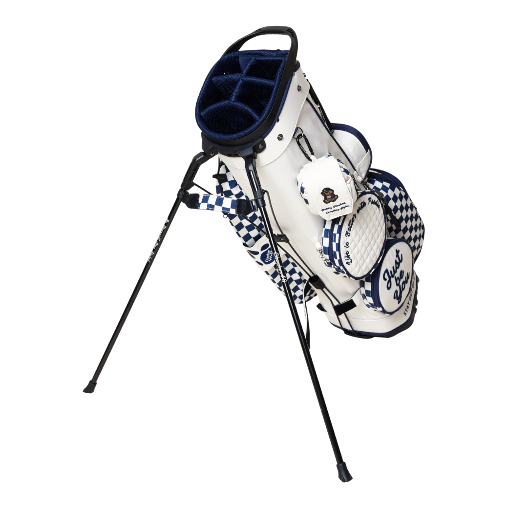 【CHECKER48】CADDIE BAG キャディバッグ OFF WHITE（CHE-C4800S801）